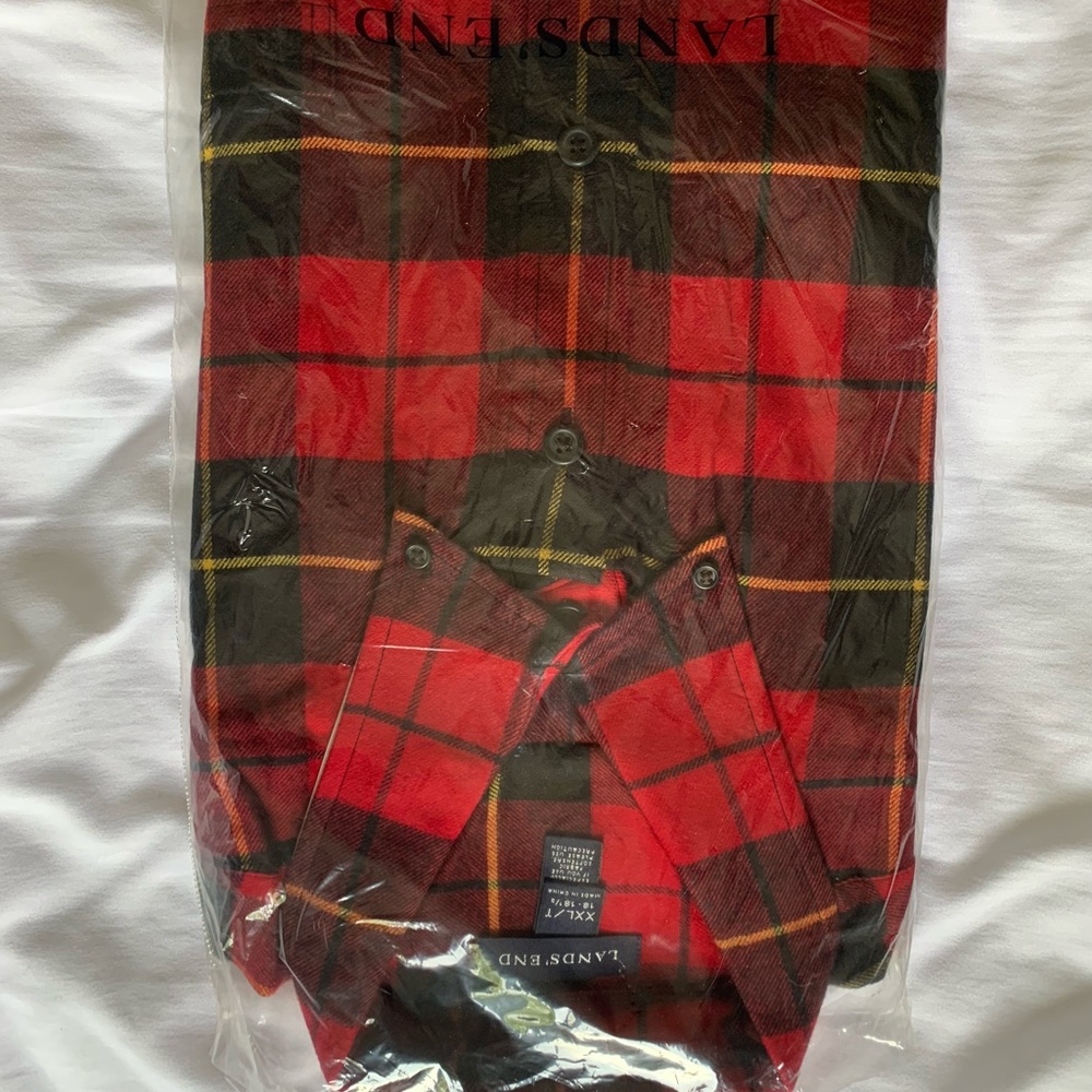 Lands End Flannel